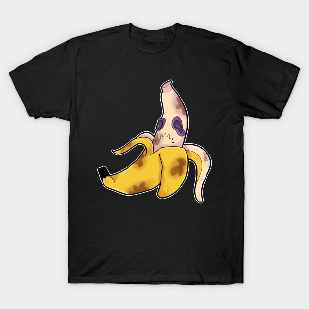 Bruised Banana T-Shirt by Pokepony64